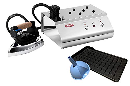 Lelit PS25 Plancha – Caldera Separada - Alta Presión - Tapa de Seguridad, 1800 W, 2.5 litros, Stainless Steel