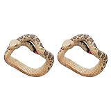 Forme ajustable : Cadeau amusant pour les enfants et les adultes, s'enroule autour de votre main comme un bracelet et peut être ajusté à la position que vous voulez, accessoire unique et cool avec une forte atmosphère de vacances.