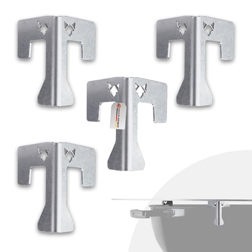 FENNEK Universal Abstandshalter 4er Set für Feuerplatten | Für Feuertonne, Feuerschale & Kugelgrill | Perfekter Abstand zur Wärmequelle | Made in Germany
