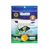 Northfin Veggie Fish Food Formula – Slow Sinking Pellets for Herbivorous Fish (2mm, 250g) | Premium Organic Kelp-Based Diet with Spirulina & Astaxanthin for Enhanced Color & Digestive Health