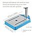 Brilluxa Electric Drill Press Stand, Rotary Tool Workstation, Mini Cast Aluminum Drill Press Holder, High Accuracy Bench Drill Base, CNC Drilling Support