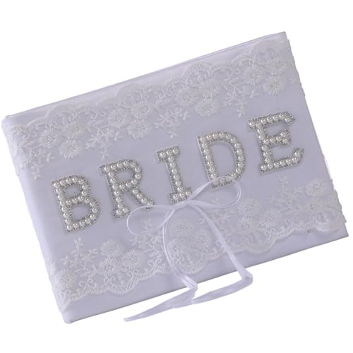 ラインストーン付きのポータブル結婚式ゲストブック、さまざまな会場で楽に移動できるデザイン、ポータブルブックの商品画像（Amazon）