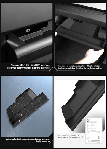 Organizador para guantera portátil TPE miniatura 7