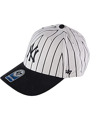 47 York Yankees Baseball Cap Baseball Hat (Pinstripe White 4-7)