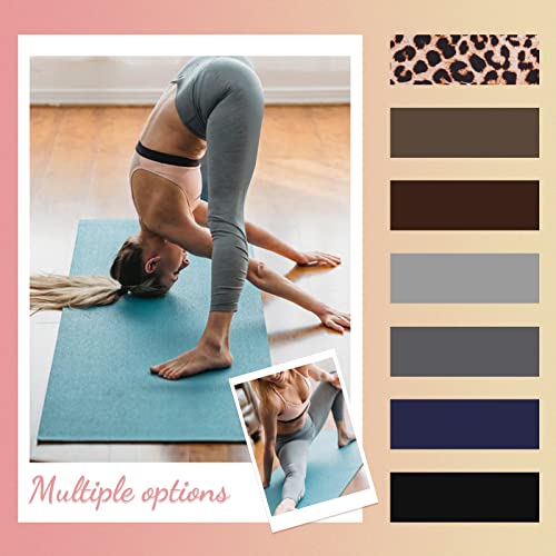 Icerose 7 Pack High Waisted Leggings For Women, Buttery Soft Black Running Yoga Leggings #TOP2