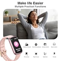 Fitness Tracker, Smart Watches for Women Men with 24/7 Heart Rate/Blood Pressure/Blood Oxygen Monitor, Sleep Tracker, Calories&Step Counter, IP68 Waterproof Health Activity Trackers for Android&iPhone — image 5