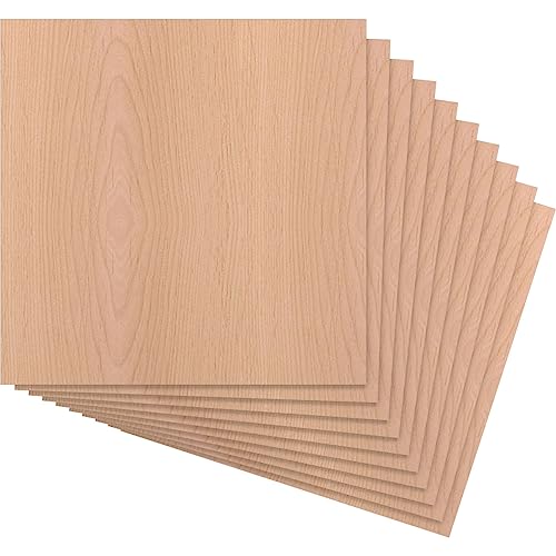 Ekena Millwork 23 3/4"W x 23 3/4"H x 3/8"T Wood Hobby Boards, Alder (10-Pack)