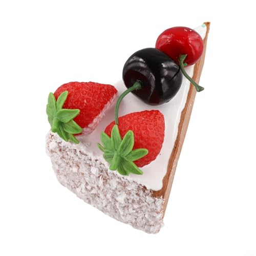 Modelo de decoración de pasteles falsos para panadería, fiesta, hogar, oficina, restaurante, tienda, material realista de espuma de poliuretano (A)