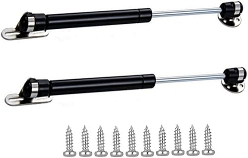 Soporte de elevación de seguridad de bisagra de gabinete de soporte de gas de 20N4.4 libras, puntales de gas, bisagra de tapa abierta suave para