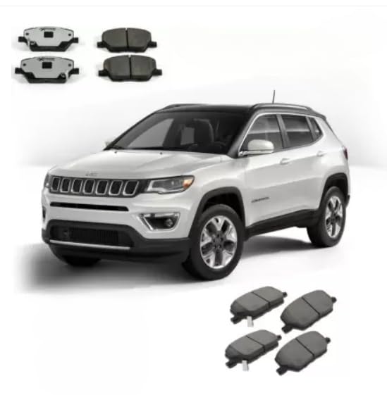 Jeep Compass All Variants Vehicle Disc Pad Genuine Ceramic Brake Pads (Pack of 4)