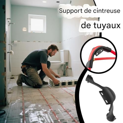 Support robuste pour elbow conduit coude antiderapant maison jardin