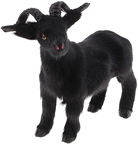 Amazon.co.jp: 黒ヤギ、悪魔バフォメット悪魔崇拝ビルド信仰家の芝生の