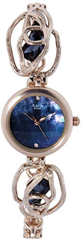 Titan Metal Raga I Am Analog Mother of Pearl Dial Womens Watch-95099Wm02 / 95099Wm02/95099Wm02, Band Color:Rose Gold (B07J2YRXVS) Amazon Price History, Amazon Price Tracker