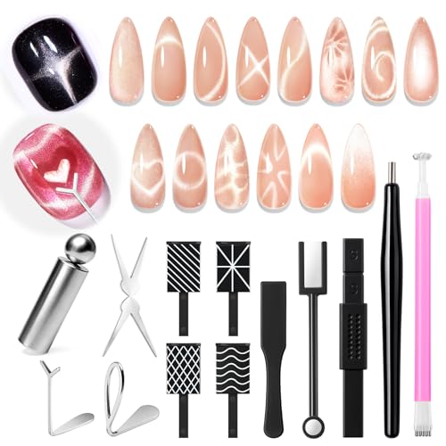 AZUREBEAUTY Cat Eye Magnet Tools Set-14PCS Powerful Cateye Gel Nail