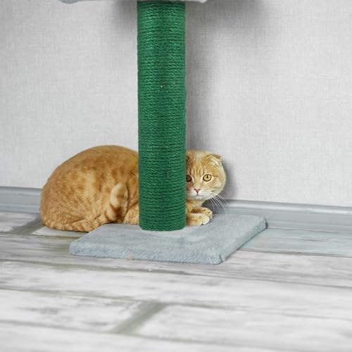 Kit de repuesto de poste rascador de sisal de 30 cm para gatitos de interior 2 piezas 7