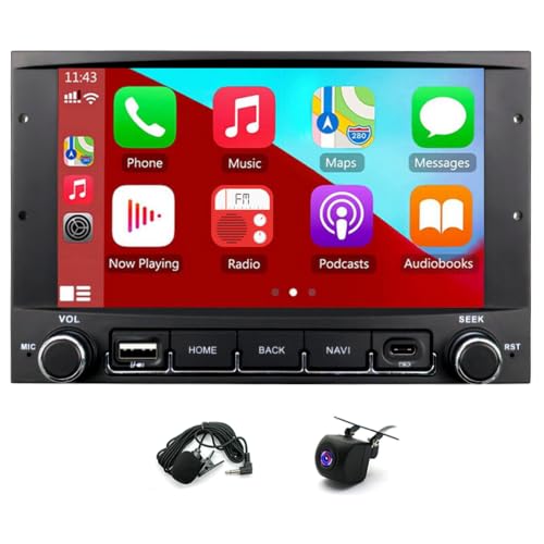Android Auto sans fil pour Peugeot 307 avec caméra de recul