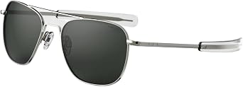 Randolph USA | Gunmetal Classic Aviator Sunglasses for Men or Women 100% UV