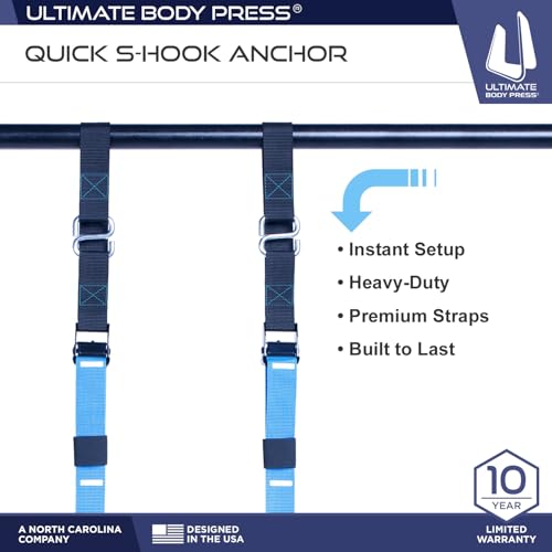 Image of Ergonomic Joist Mount Pull Up Bar by Ultimate Body Press