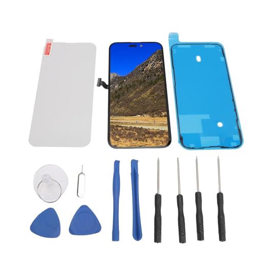 Acogedor 14 Pro Max�p6.7�C���`�X�N���[�������p�AXDR�f�B�X�v���C460ppi 3D�^�b�`LCD�f�W�^�C�U�[�A�Z���u���A�C���c�[���L�b�g�t���AA2487/A2641/639/45�p