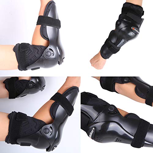 image for RIDBIKER 2Pcs Movable Elbow Pads two Sections Adjustable Elbow Guard P