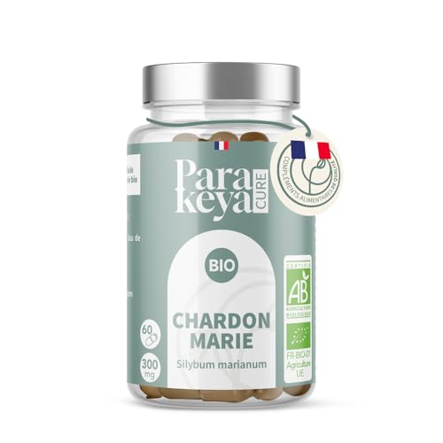 Parakeya - Chardon-Marie Bio 300 mg |Complément alimentaire |60 gélules