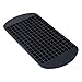 Produktbild Belmalia Mini Eiswürfelform Silikon (1x 160 Eiswürfel Schwarz)