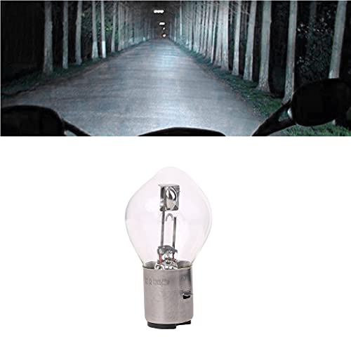 Lâmpada De Farol De Motocicleta 12V 35W 10A B35 BA20D Para Motocicleta Quadriciclo Scooter Vidro Ade