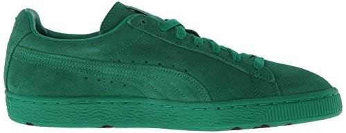 PUMA PUMA Men's Suede Classic Iced Rubber Mix Sneaker, Ultra Marine Green/White, 11.5 D US