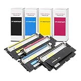 PACK COMPLET DE 4 TONERS COMPATIBLES HP 117A : Comprend les cartouches W2070A Noir, W2071A Cyan, W2072A Jaune et W2073A Magenta, offrant une solution complète pour réaliser des impressions couleur de qualité professionnelle tout en optimisant vos coûts d’impression au quotidien.