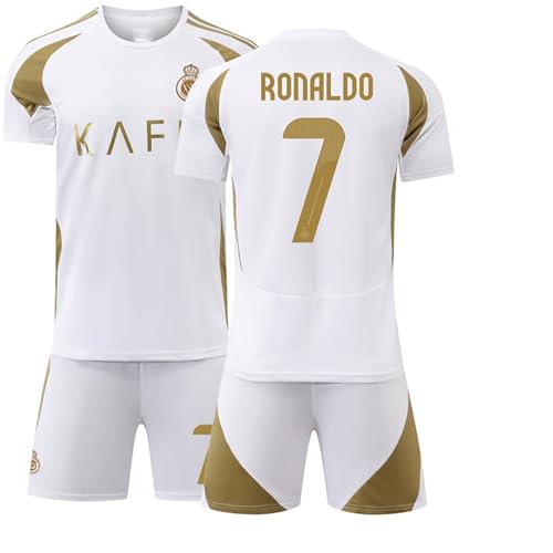 Image of Sports Soccer Home Away Kids Boys Barce Lamine Yamal Football Jersey Boys Set T-Shirt and Shorts