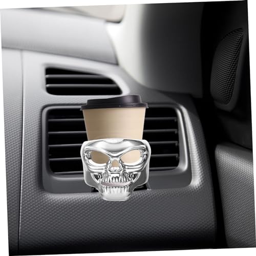 Portavasos para auto montaje en ventilación aire plata miniatura 7