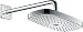 Produktbild hansgrohe Raindance Select E 300 Duschkopf, Kopfbrause für Wandmontage, 2 Strahlarten, Weiß/Chrom