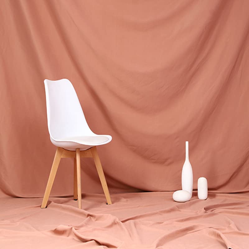 Tissu de fond photographie rouge brun drapé élégant pour portrait
