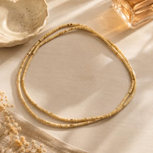 Image of Tulsi Kanthi Mala Original 2 Round with Certificate | Kanthi Mala 2 Round |Tulsi Mala Original with Certificate | 32 CM in Length