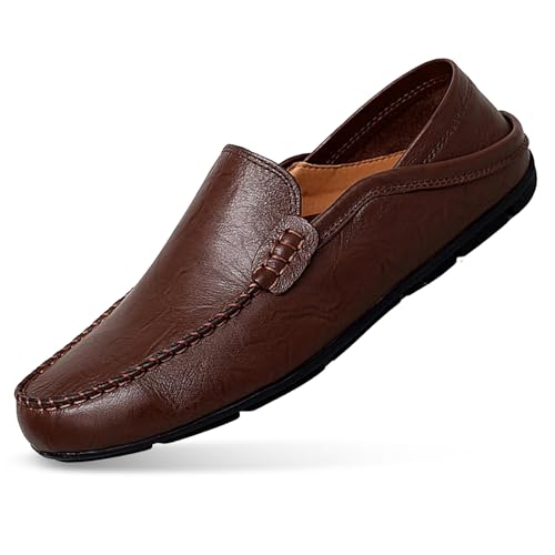 Leather Loafer Slipper
