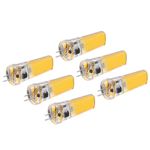 Ampoule LED G4 9W COB dimmable pour luminaire de plafond domestique à lumière chaude 6x
