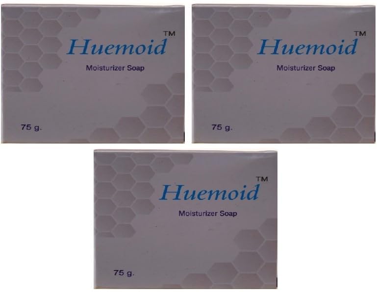 Huemoid moisturizer soap75g(Pack of 3)