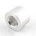 Kraken Automotive - Silver 1/4" NPT Straight Aluminum Weld-On Female Bung for Fuel, Oil, Coolant and Air