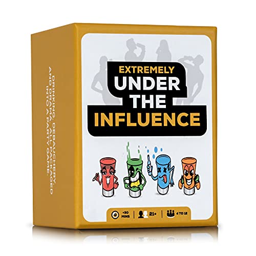 Extremely Under The Influence [Expansion]: Fun Drinking Games for Adults - Party Card Game for College, 21st Birthdays, and Parties- Gift for Men & Women