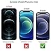 NEW'C 2 Stück für iPhone 12 Mini für Panzerglas (5,4 Zoll), Frei von Kratzern, 9H Härte, HD Displayschutzfolie, 0.33mm Ultra-klar, Ultrabeständig