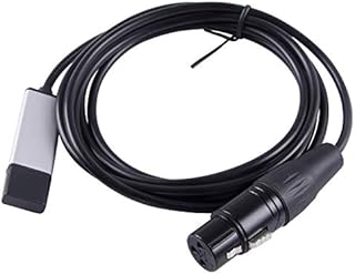 USB to DMX Interface Adapter RS485 Converter Serial 3PIN XLR LED DMX512 Freestyler Software PC to Stage Lighting Control Dimmer Cable With FTDI Chip Support Win10 Mac OS (16ft)