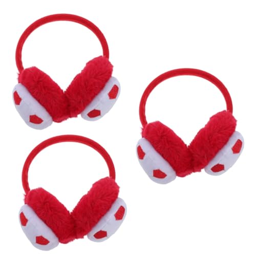 Orejeras de invierno LIFKOME de peluche con 3 piezas para proteccion contra el frio