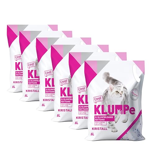 KLUMPE Kristall Silika Kattsand