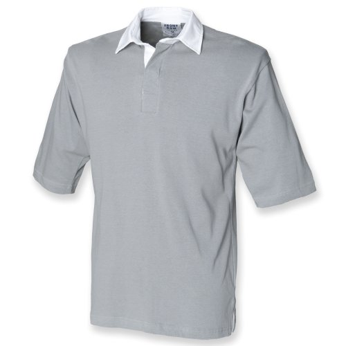 Front Row - Polo Manica Corta 100% Cotone - Uomo