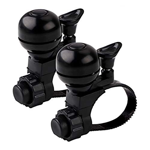 Hootracker Campana de Bicicleta 2 Piezas Timbre para Bicicleta con Sonido Fuerte Advertencia de Seguridad Fuerte crujiente Claro Sonido bocina Ciclismo Accesorios