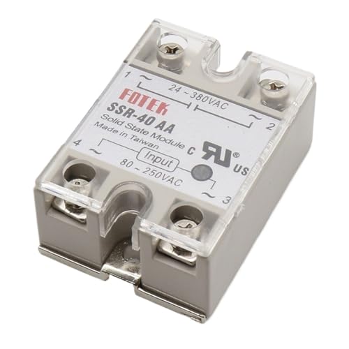Relais SSR-40 AA 40A AC-AC pour remplacer un contacteur mécanique bruyant