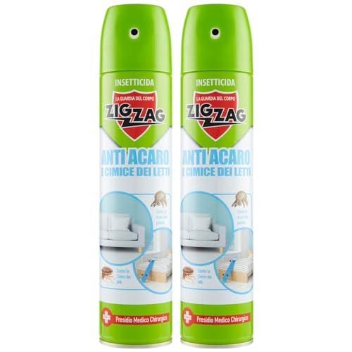 Spray Anti Acaro, Acaricida Per Materassi, Acaricida Per Divani, Contro Le Cimici Dei Letti, Insetticida Per Uso Domestico, Ideale Contro Le Pulci 300ml (2 Pezzi)