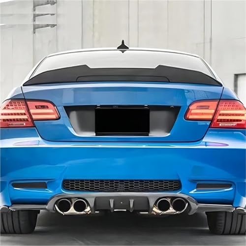 Becquet de coffre E92 E93 résolvant le manque d'appui arrière style PSM noir - 6