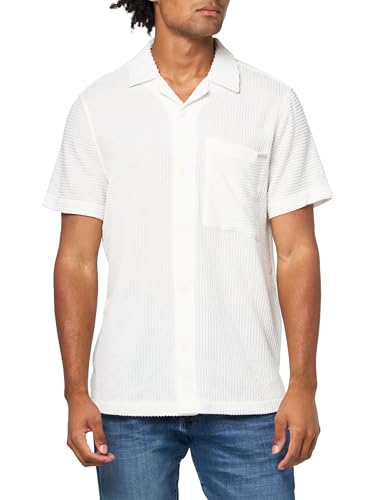 Robe tissée homme tricot Karl Lagerfeld anti-froissement manches courtes
