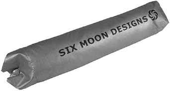 Six Moon Designs Silver Shadow Mini Ultralight Collapsible Trekking Umbrella UPF 50+ Sun & Rain Protection 6.8 oz Compact Folding Parasol for Hiking, Travel, and Daily Commute